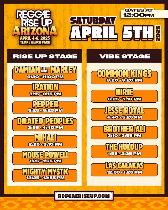 Reggae Rise Up - Arizona 2025
