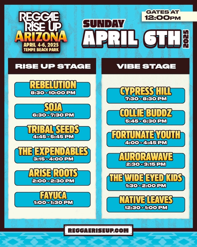 Reggae Rise Up - Arizona 2025