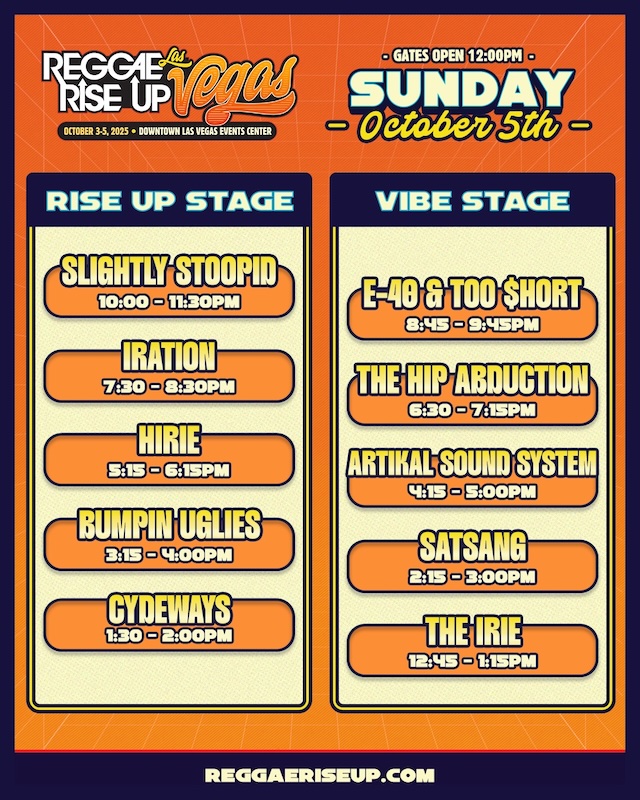 Reggae Rise Up - Las Vegas 2025