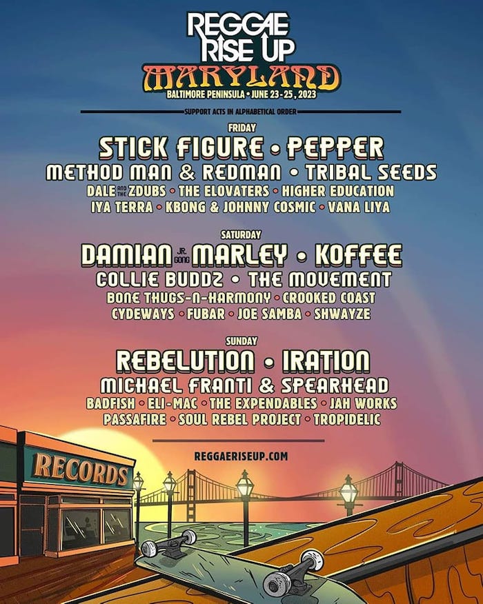 Reggae Rise Up - Maryland 2023