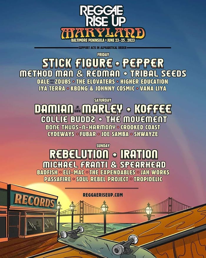 Reggae Rise Up Maryland 2023 Reggaeville
