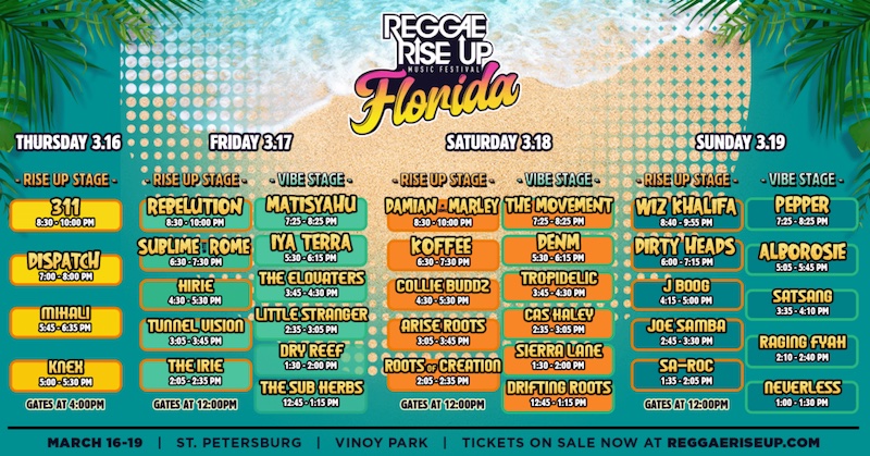 Reggae Rise Up - Florida 2023