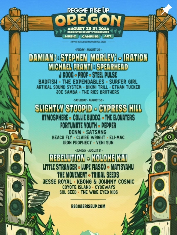 Reggae Rise Up - Oregon 2025