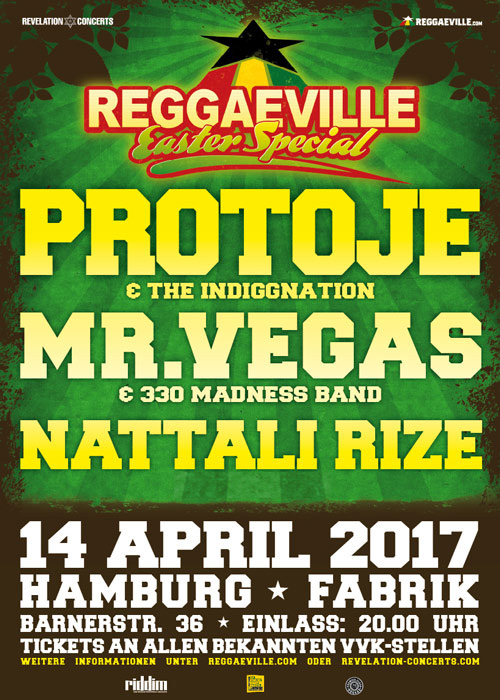 Reggaeville Easter Special - Hamburg 2017
