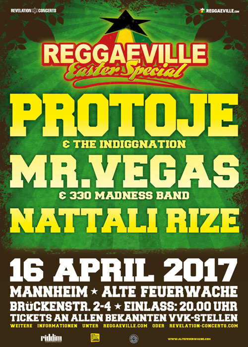 Reggaeville Easter Special - Mannheim 2017