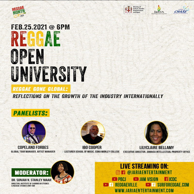 Reggae Open University - Reggae Gone Global 2021