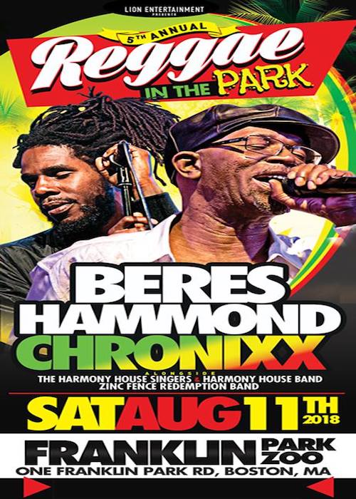 Reggae In The Park 2018 - Boston