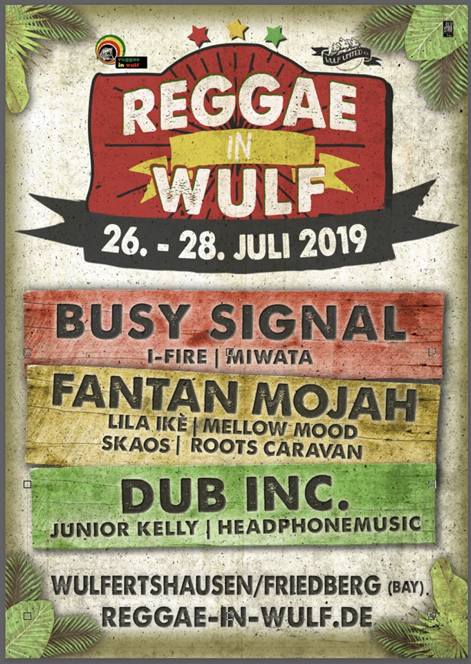 Reggae In Wulf 2019