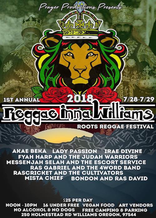Reggae Inna Williams 2018