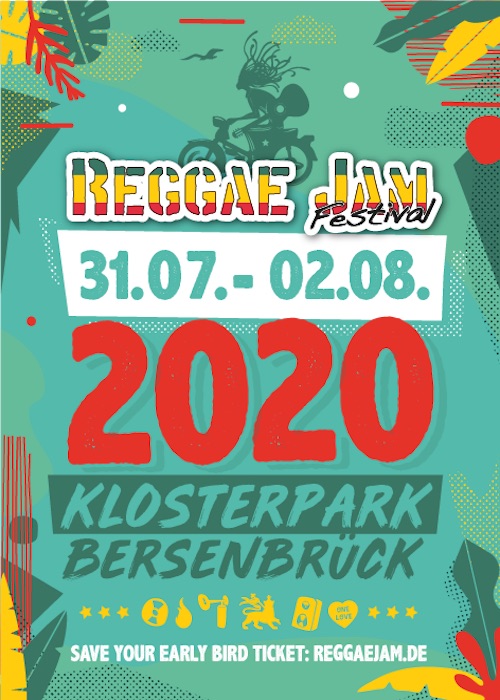 POSTPONED: Reggae Jam 2020
