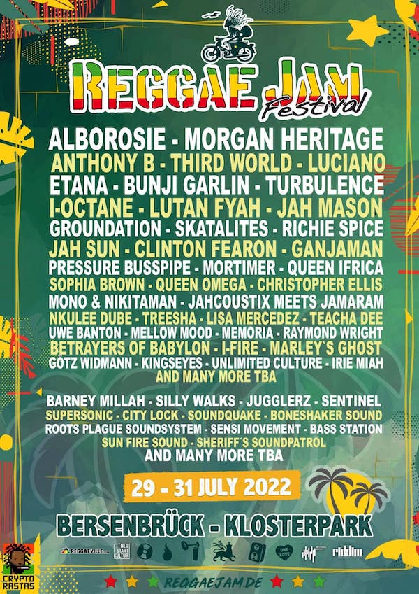 Reggae Jam 2022