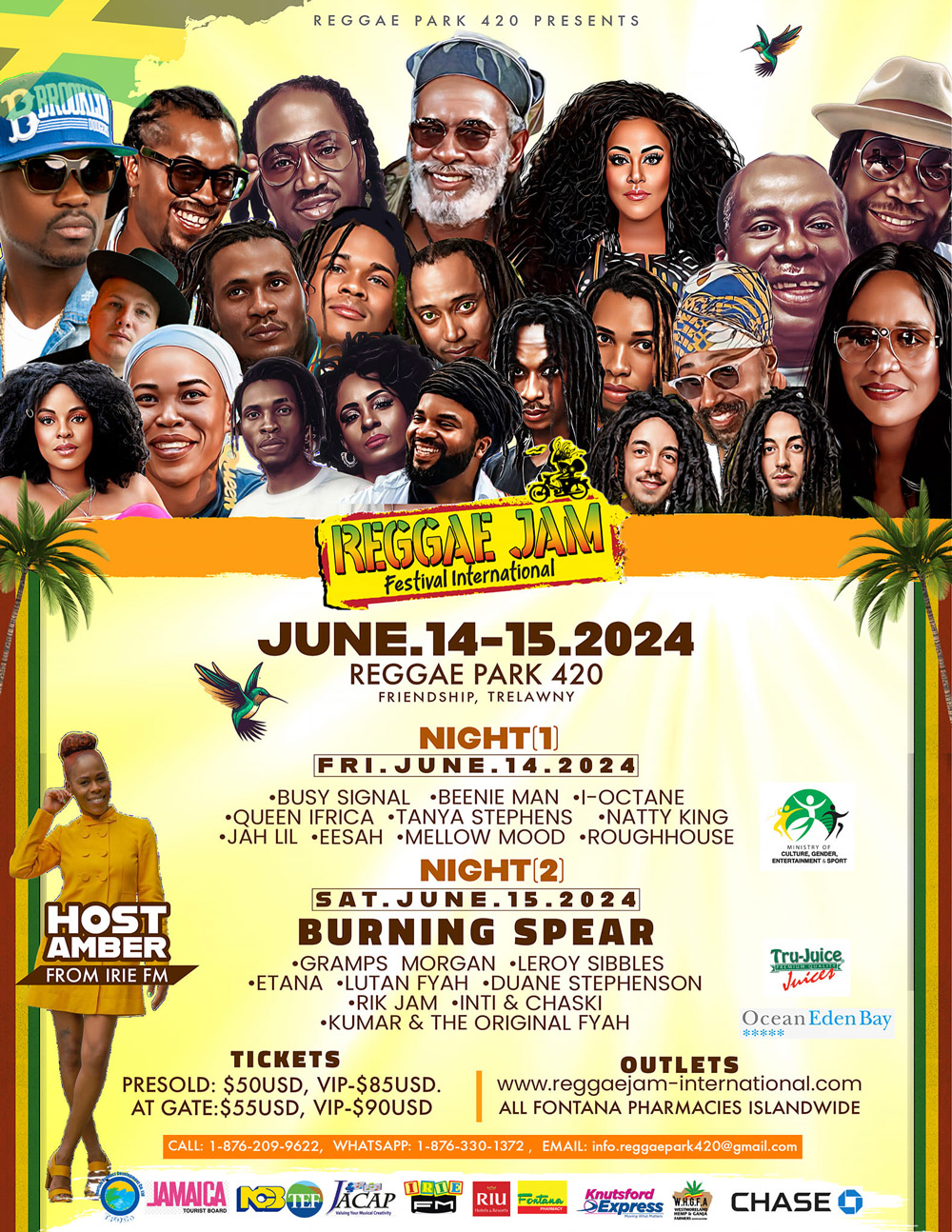 Reggae Jam Festival International 2024