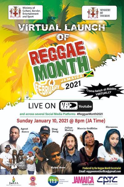 Reggae Month 2021 - Virtual Launch
