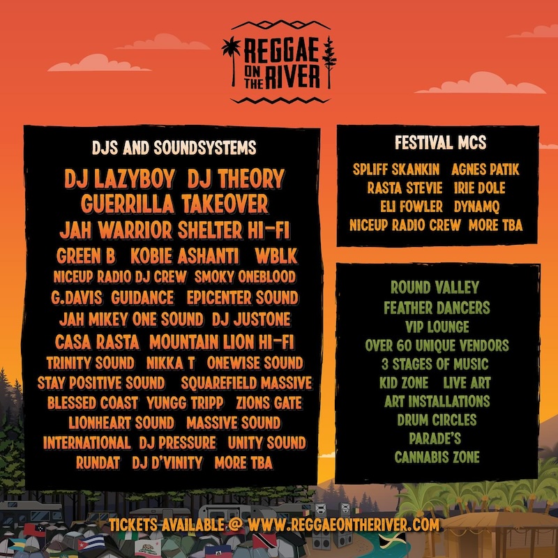 Information Reggae On The River 2024