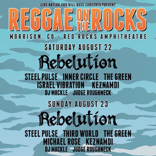 POSTPONED: Reggae On The Rocks 2020