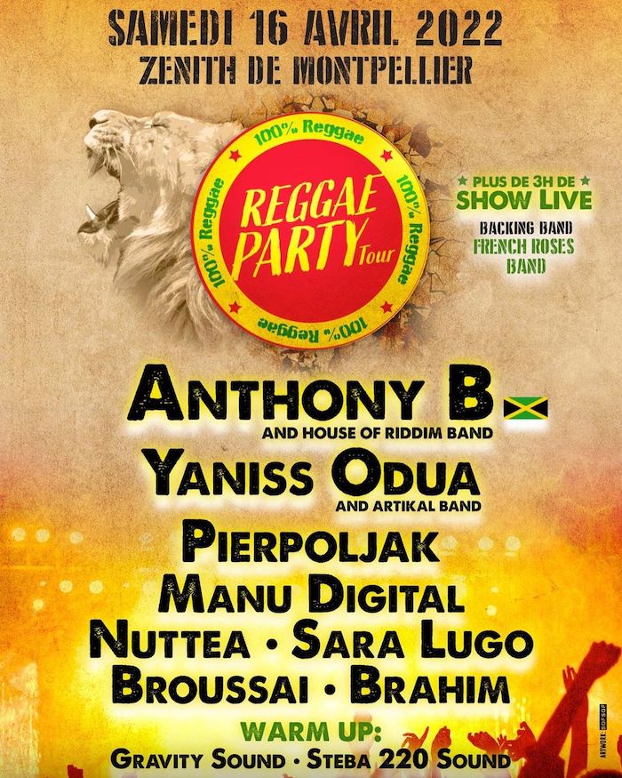 POSTPONED: Reggae Party - Montepellier 2022