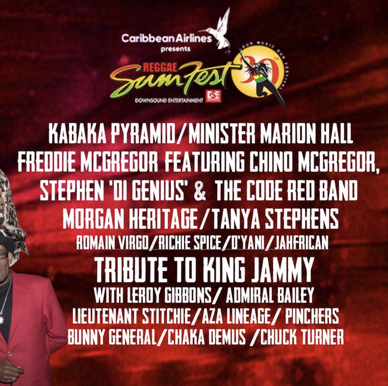 Reggae Sumfest 2023