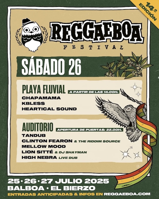 Reggaeboa Festival 2025