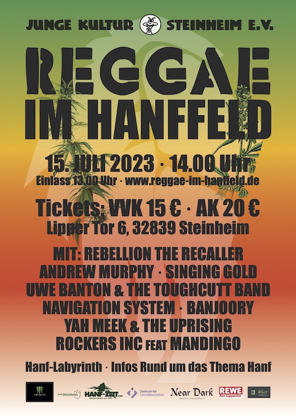 Reggae im Hanfeld 2023
