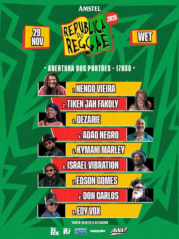 República do Reggae 2025