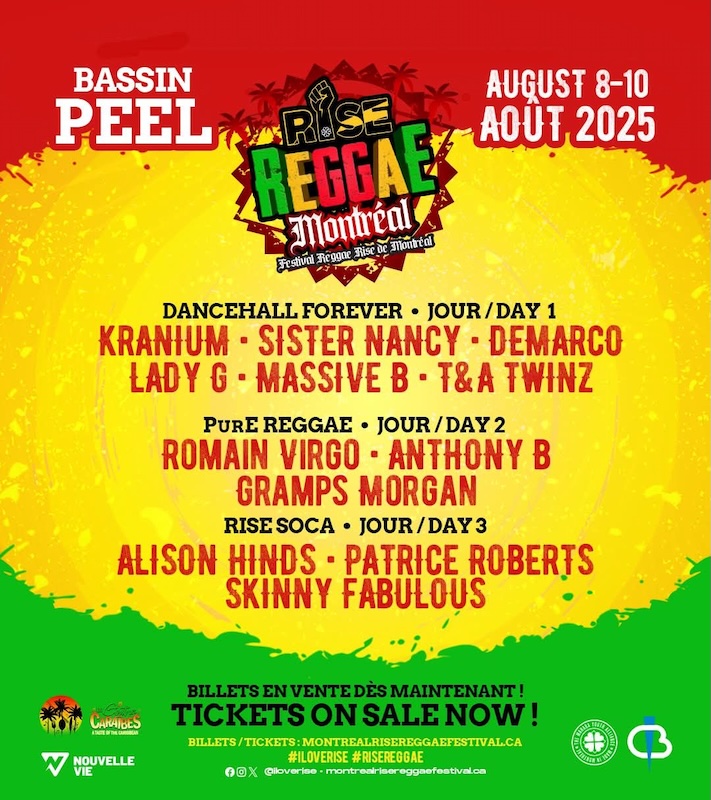 Montreal Rise Reggae Festival 2025