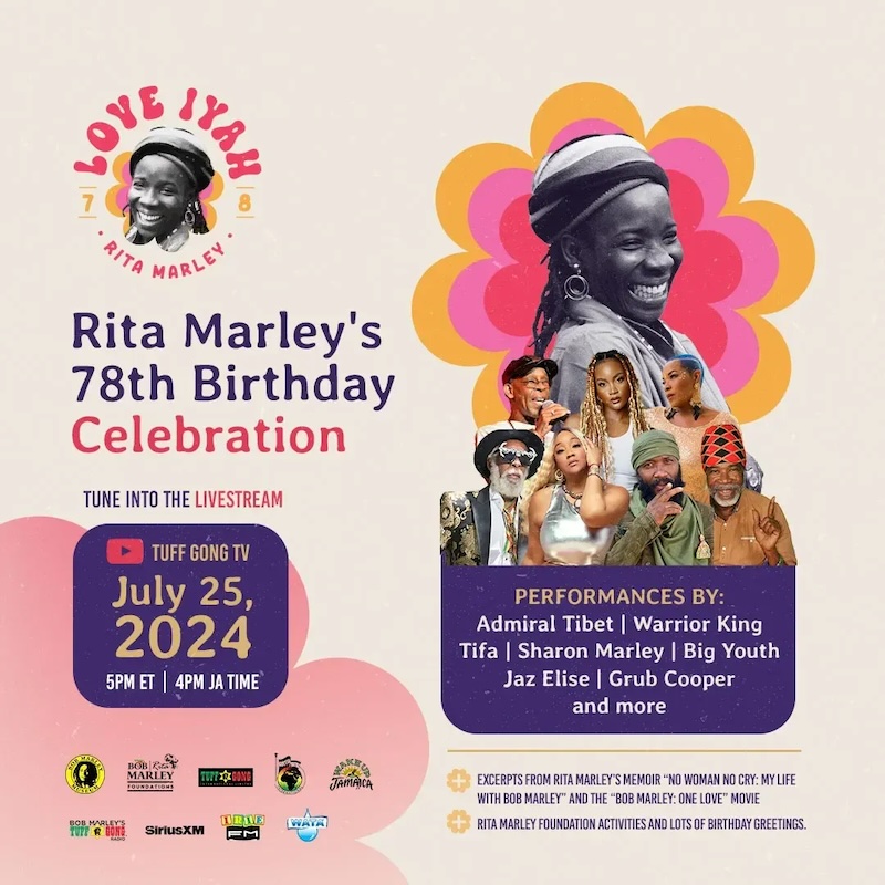 Rita Marley's 78th Birthday Celebration 2024