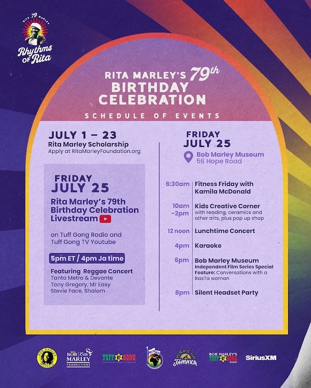 Rita Marley's 79th Birthday Celebration 2025