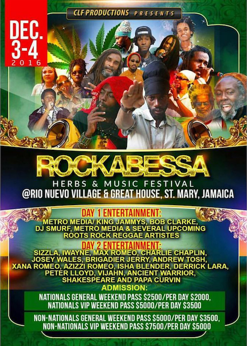 Cancelled: Rockabessa - Herbs & Music Festival 2016