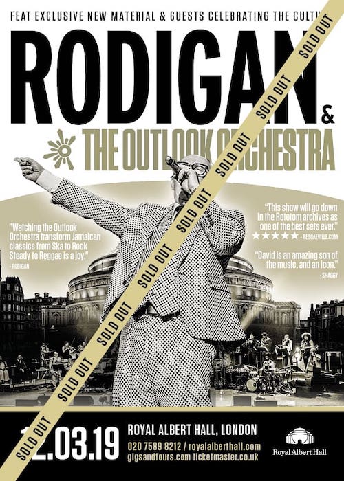 Rodigan & The Outlook Orchestra 2019