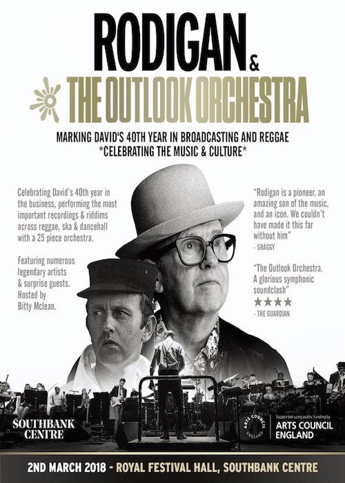 Rodigan & The Outlook Orchestra 2018