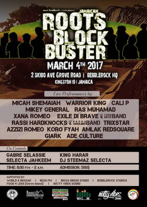 Jamaican Roots Block Buster 2017
