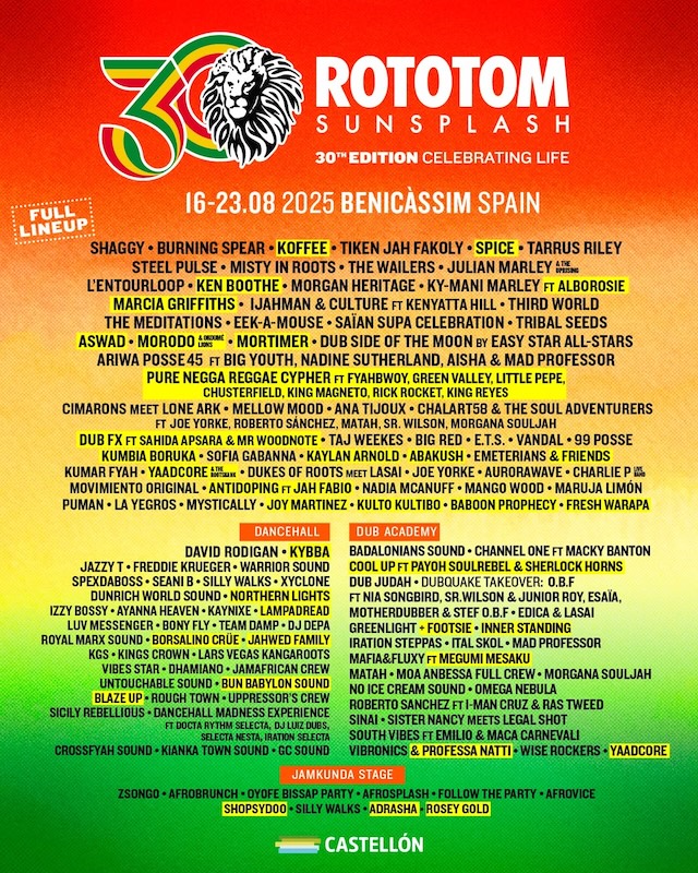 Rototom Sunsplash 2025