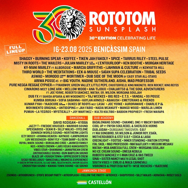 Rototom Sunsplash 2025