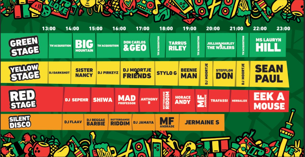 Reggae Rotterdam Festival 2023