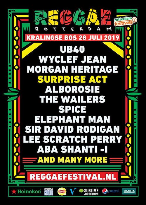 Reggae Rotterdam Festival 2019
