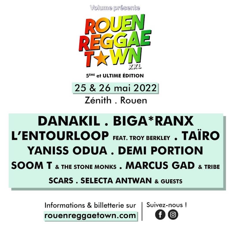 Reggae Town Rouen XXL 2022