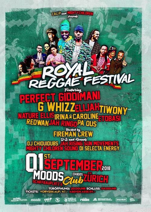 Royal Reggae Festival 2018