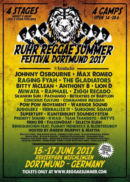 Ruhr Reggae Summer - Dortmund 2017