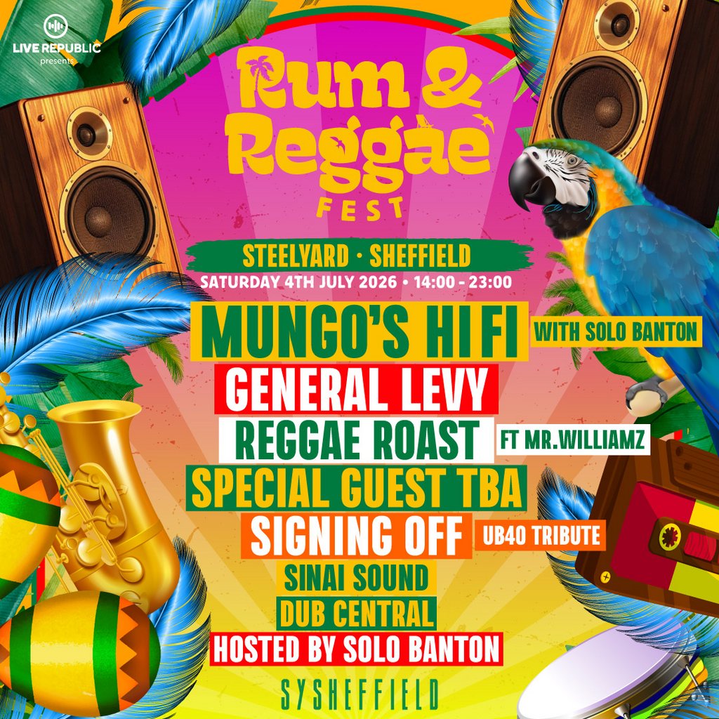 Rum & Reggae - Sheffield 2026