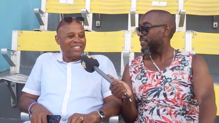 Seani B with Sharon Burke & Donovan Germain @ National Stadium in Kingston, Jamaica [3/14/2019]