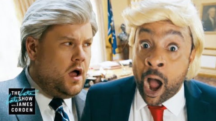 James Corden feat. Shaggy - It Wasn’t Me (Donald Trump to Robert Mueller Version) [3/14/2018]