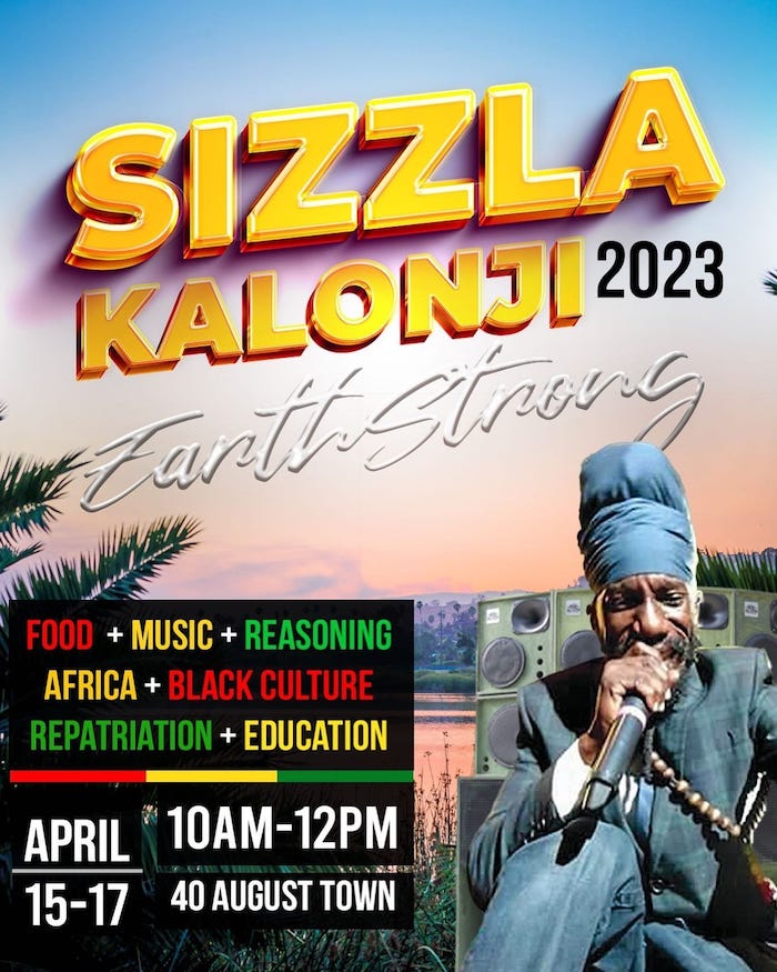 Sizzla Kalonji Earthstrong 2023