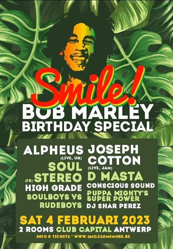 Smile! - Bob Marley Birthday Special 2023