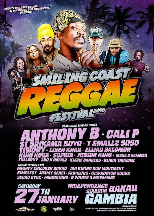 Smiling Coast Reggae Festival 2018