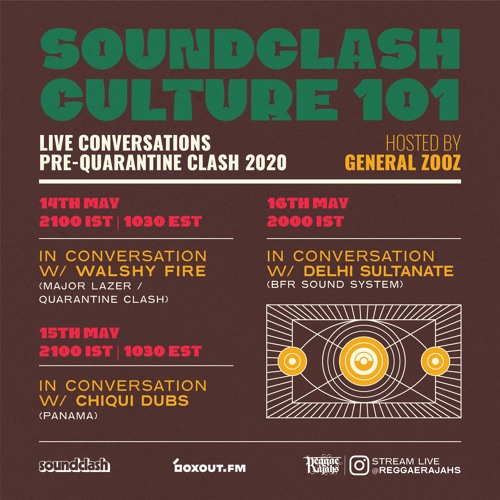 Walshy Fire @ Soundclash Culture 101