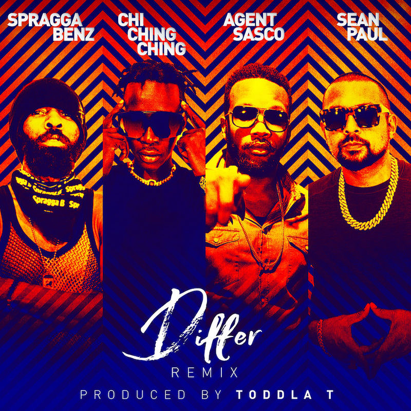 Spragga Benz, Sean Paul, Chi Ching Ching, Agent Sasco - Differ (Remix)