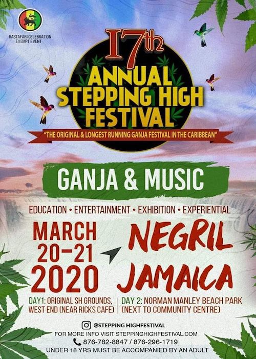 CANCELLED Stepping High Ganja Festival 2020