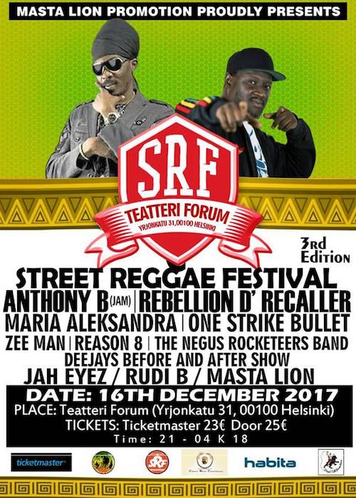 Street Reggae Festival 2017