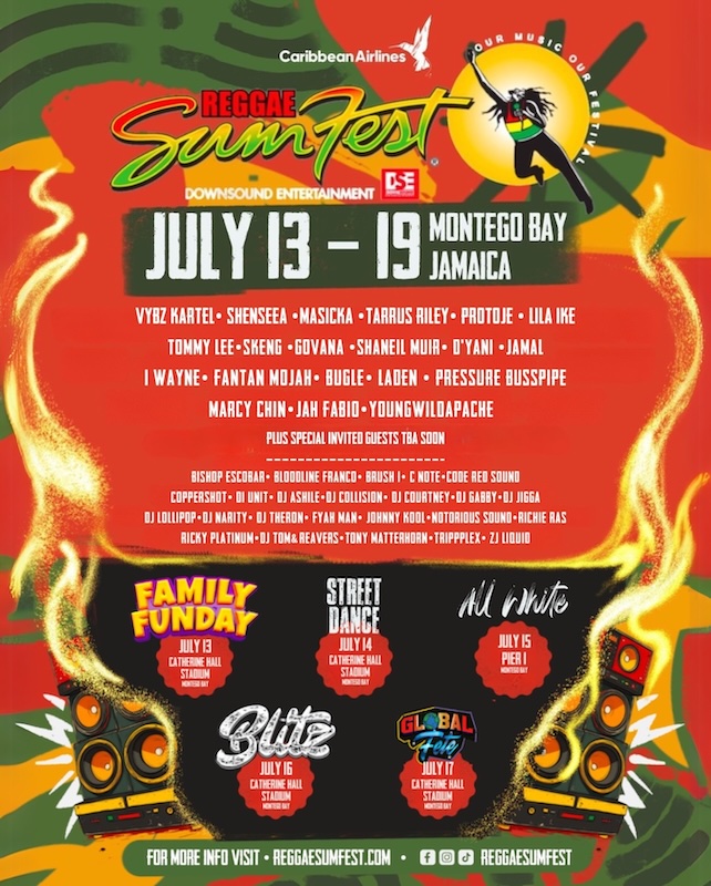Reggae Sumfest 2025