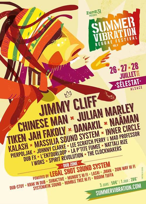 Summer Vibration Reggae Festival 2018